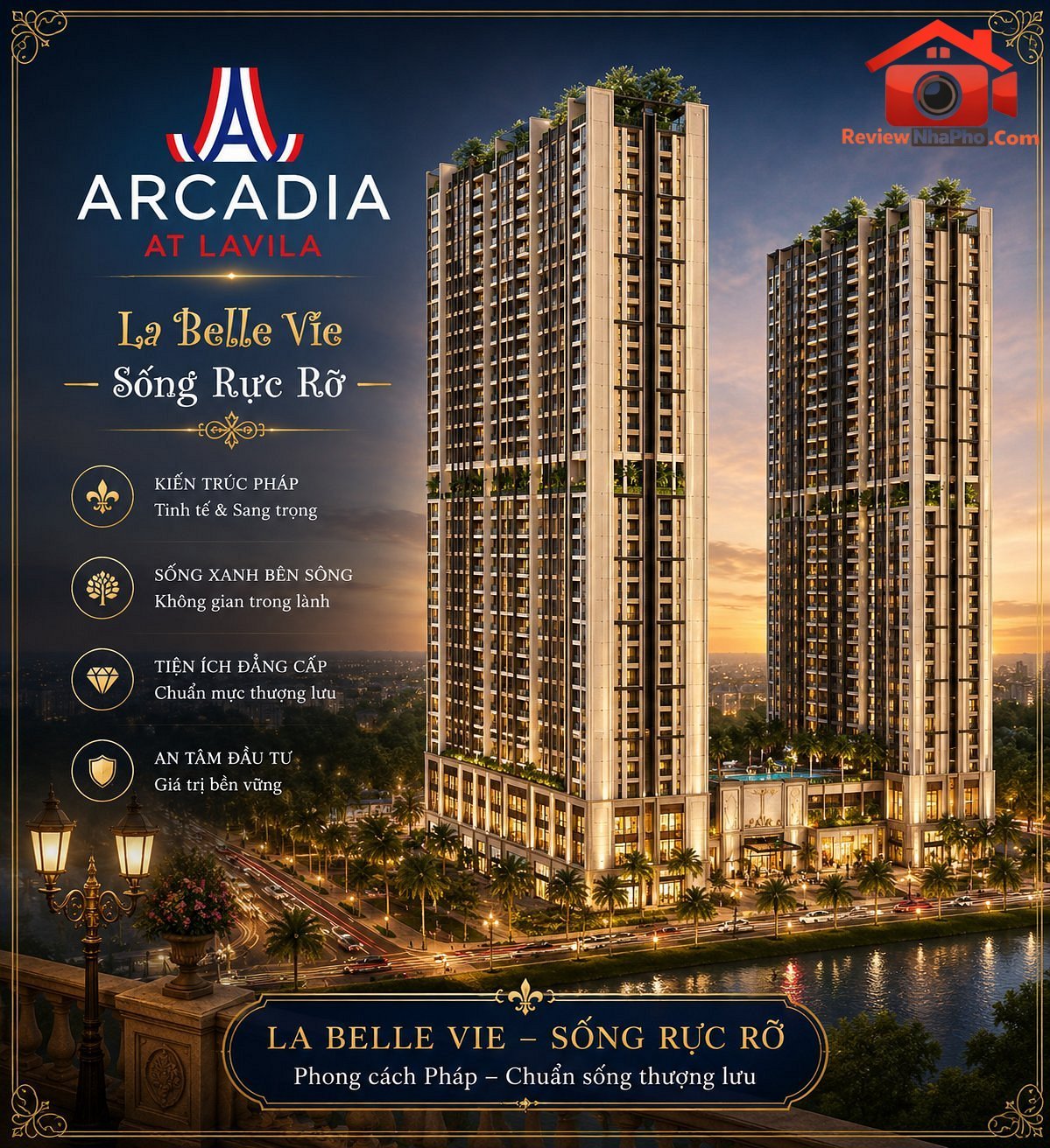 Chính thức 65.61m2 – Giá 5.85 tỷ chưa chiết khấu 15 – 2PN2WC Arcadia Bán nhà đất Đường Nguyễn Hữu Thọ – Phường cũ Phước Kiển Huyện Nhà Bè – Phường mới Phước Kiển – Thành phố Hồ Chí Minh