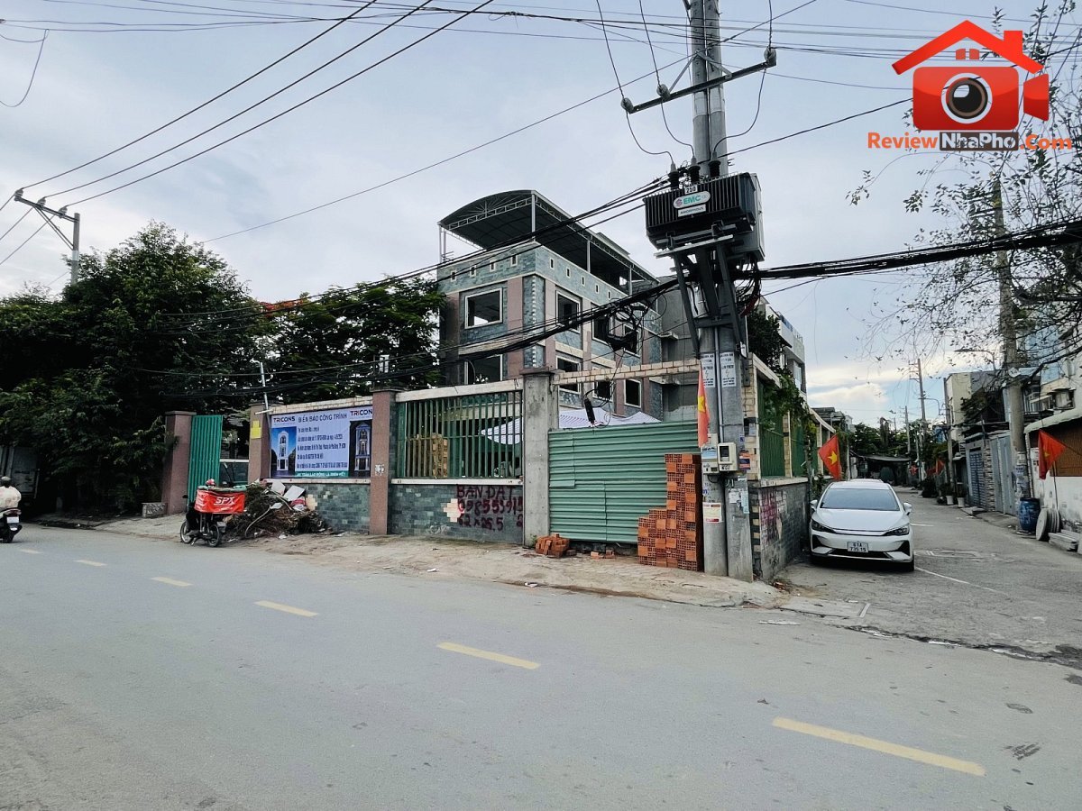 Nhà 4 tầng An Phú Đông quận 12 – 95m2 – Đường ô tô 6m – Giá 6,6 tỷ
