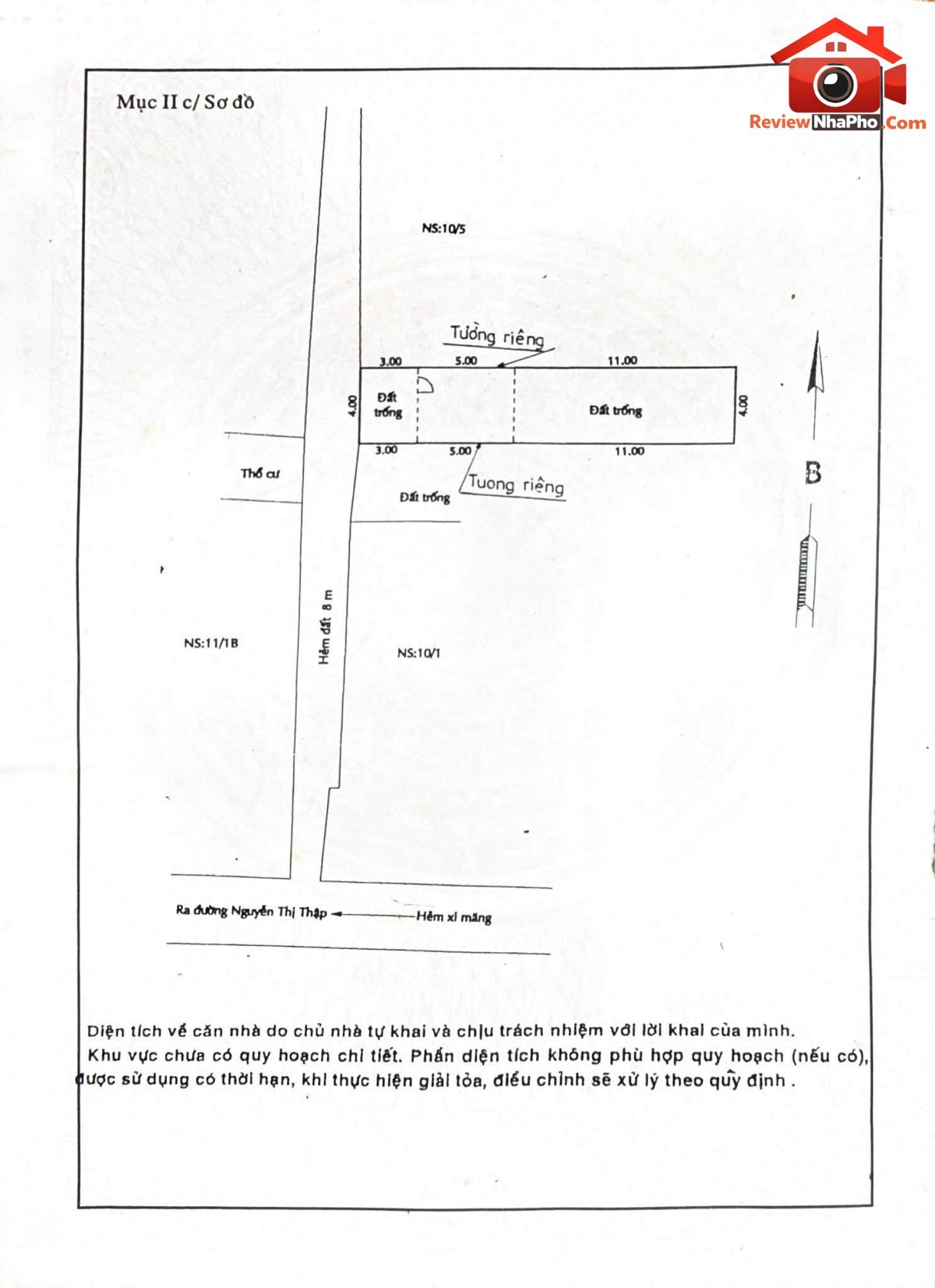 Bán nhà đất Đường Nguyễn Thị Thập – Phường cũ Bình Thuận Quận 7 – Phường mới Bình Thuận – Thành phố Hồ Chí Minh 76m2 4.75 tỷ