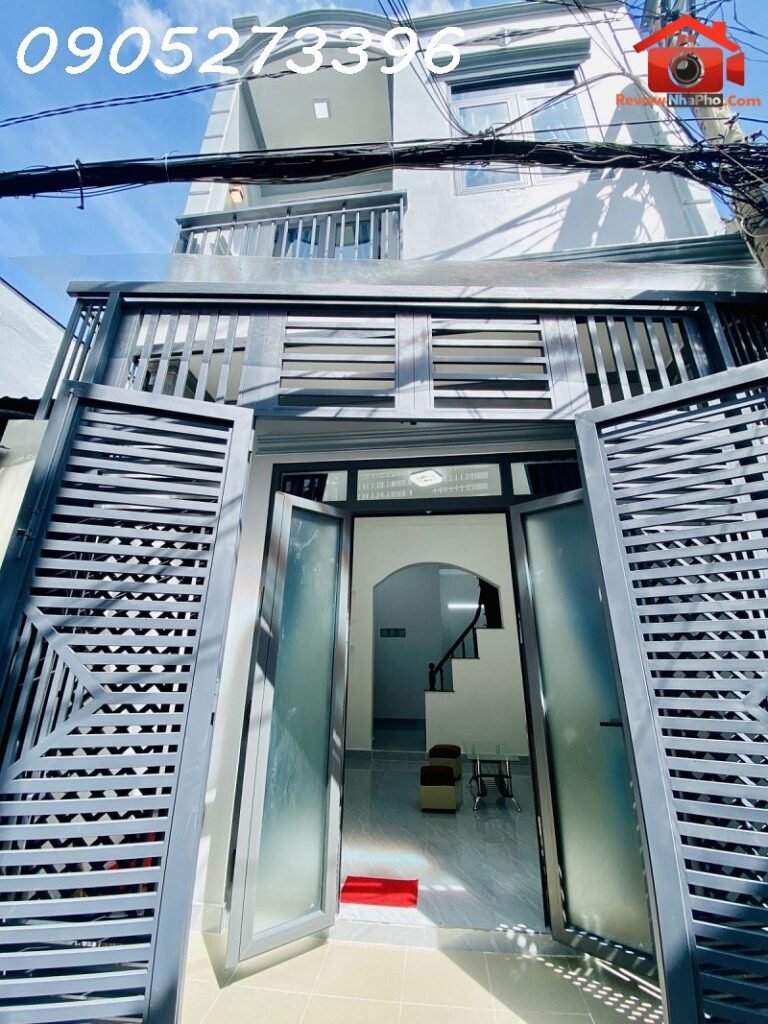 Nhà riêng 36m2 giá 4,68 tỷ hẻm 3m gần chợ Phạm Văn Bạch
