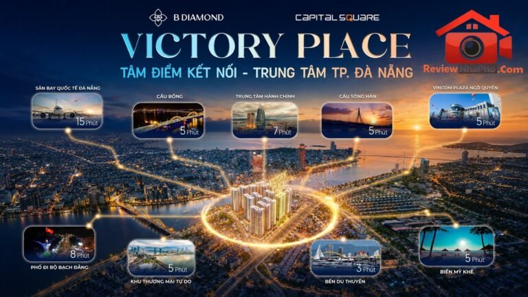 Capital Square – Chỉ 3.7 tỷ cho căn hộ 1PN ven sông Hàn – Lõi trung tâm Đà Nẵng – Diện tích 45m2 – Giá 3.7 tỷ