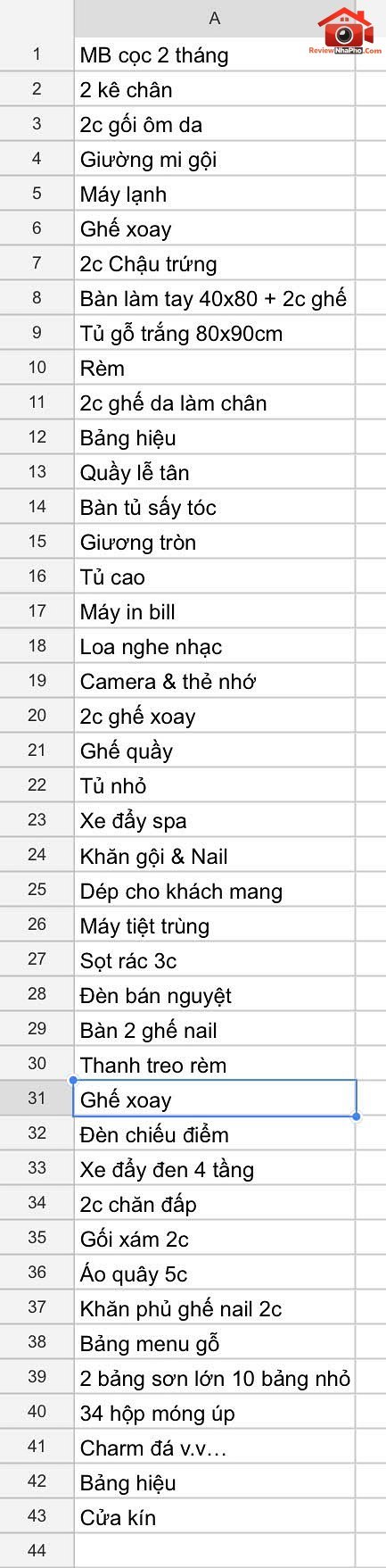 Sang tiệm nail Đường 7 – Phường cũ 7 Quận Gò Vấp – Thành phố Hồ Chí Minh diện tích 21m2 giá 120 triệu