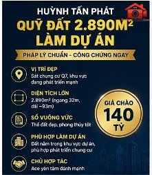 huỳnh tấn phát quỹ đất 2.890m làm dự án sát chung … – Bán nhà trong ngõ, hẻm Quận 7 – TP Hồ Chí Minh giá Trên 80 tỷ