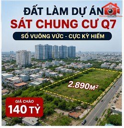 huỳnh tấn phát quỹ đất 2.890m làm dự án sát chung cư q7 140 tỷ