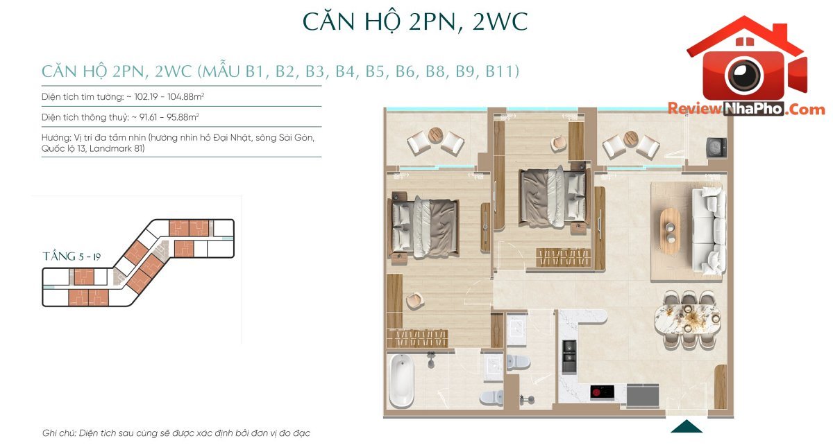 Bán căn hộ Diamond Sky 104m2, 2PN, nhà đẹp, pháp l… – Bán chung cư Quận Thủ Đức – TP Hồ Chí Minh giá 10 – 15 tỷ