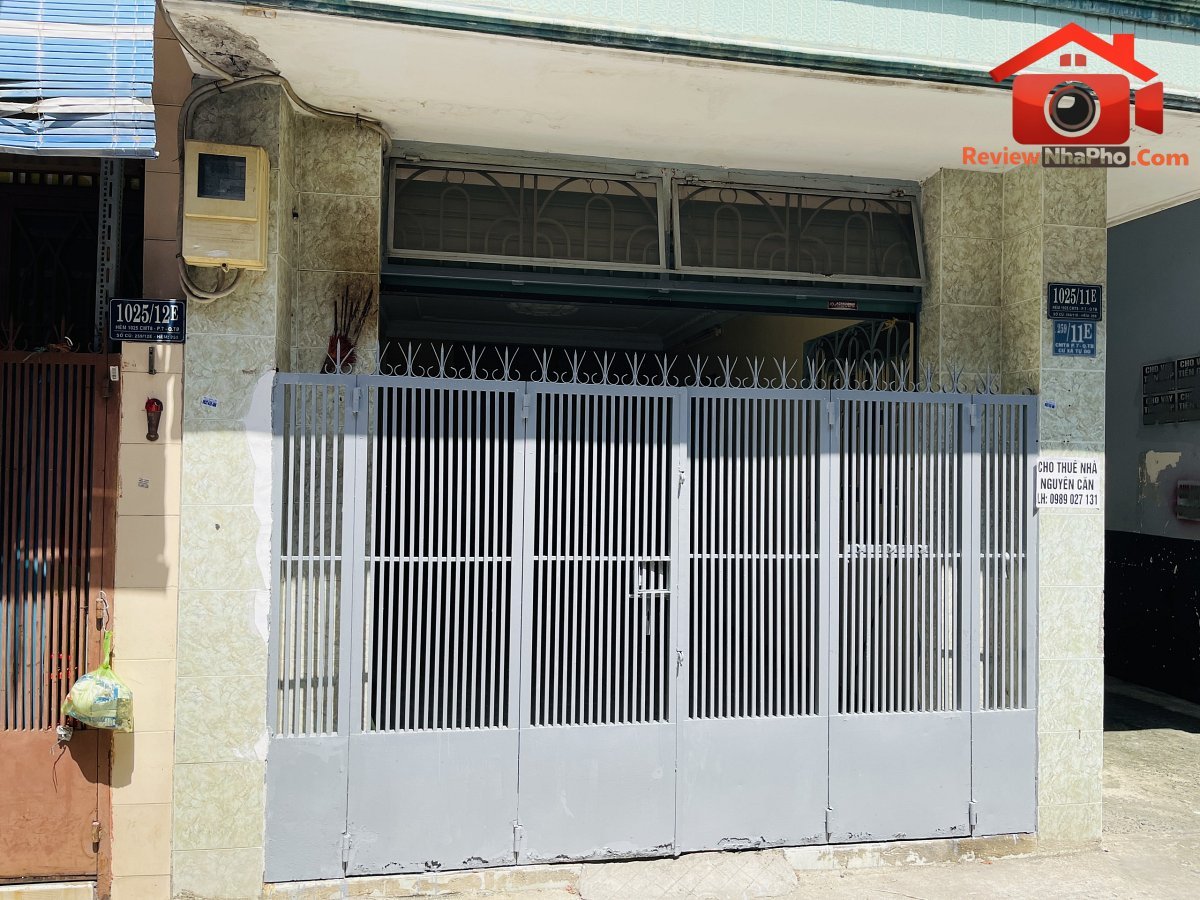 Nhà nguyên căn hẻm xe hơi 1025/11E – Phường 7 Quận Tân Bình – Thành phố Hồ Chí Minh – Diện tích 50m2 – Giá 12 triệu/tháng