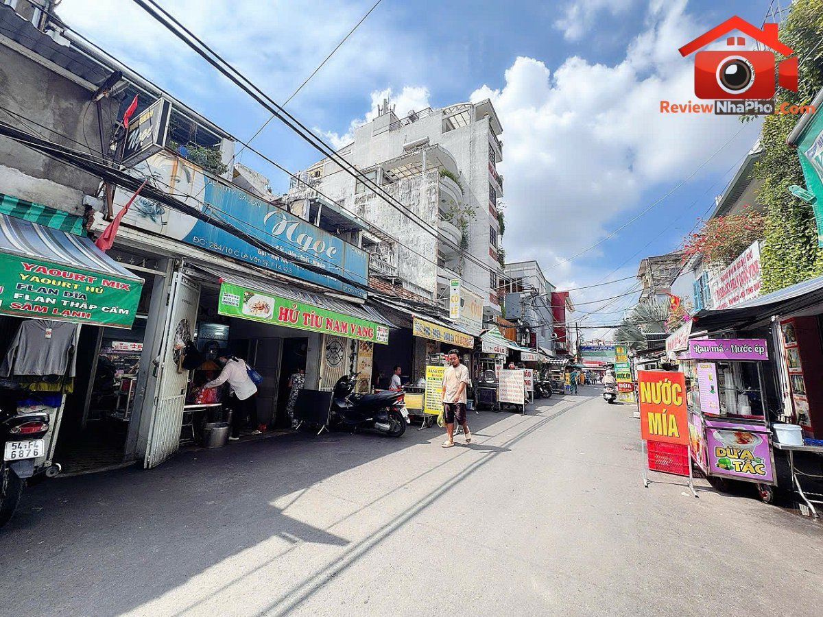 Hiém – bán nhà 3 tầng đ.lê văn sỹ, quận 3 – ngang đẹp 6,3m nở hậu 11m 197m2 42 tỷ