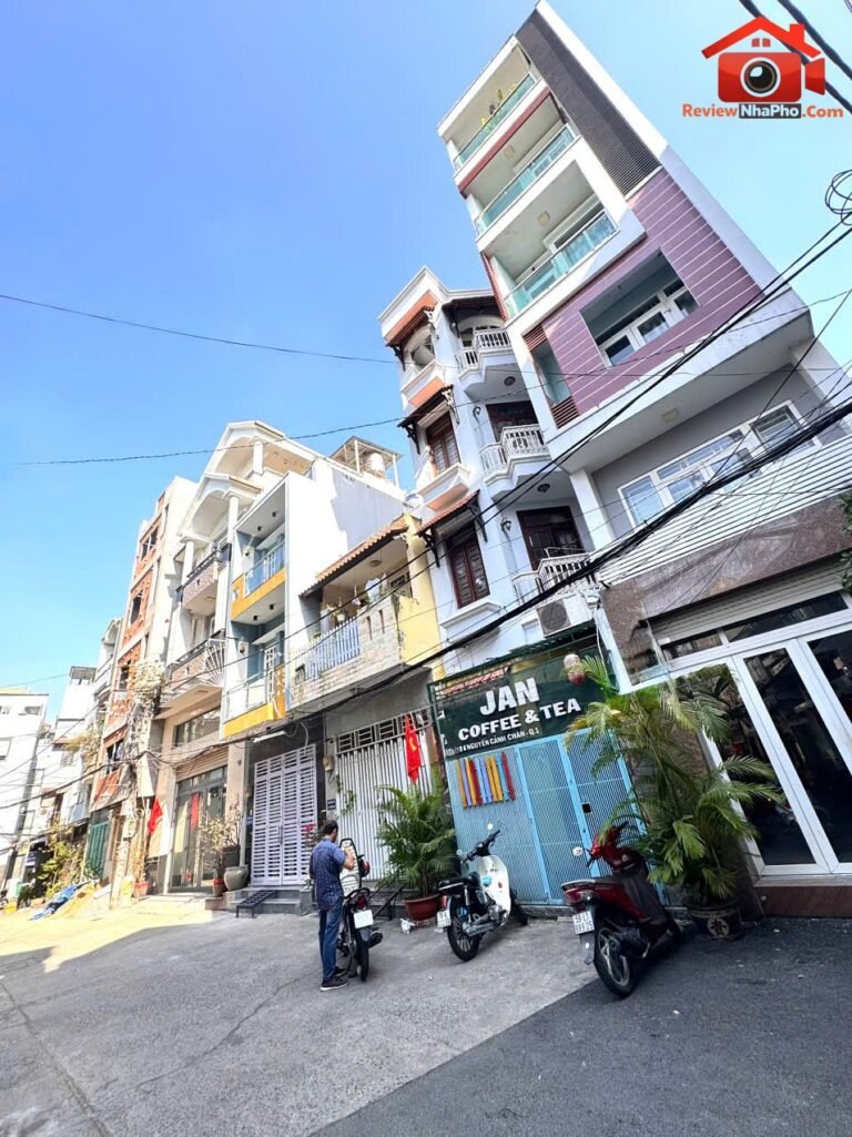 Bán nhà 5 tầng mặt tiền hxh 8m Đường Nguyễn Trãi, Quận 1 – 16,5 tỷ – nhà đất bất động sản sổ đỏ