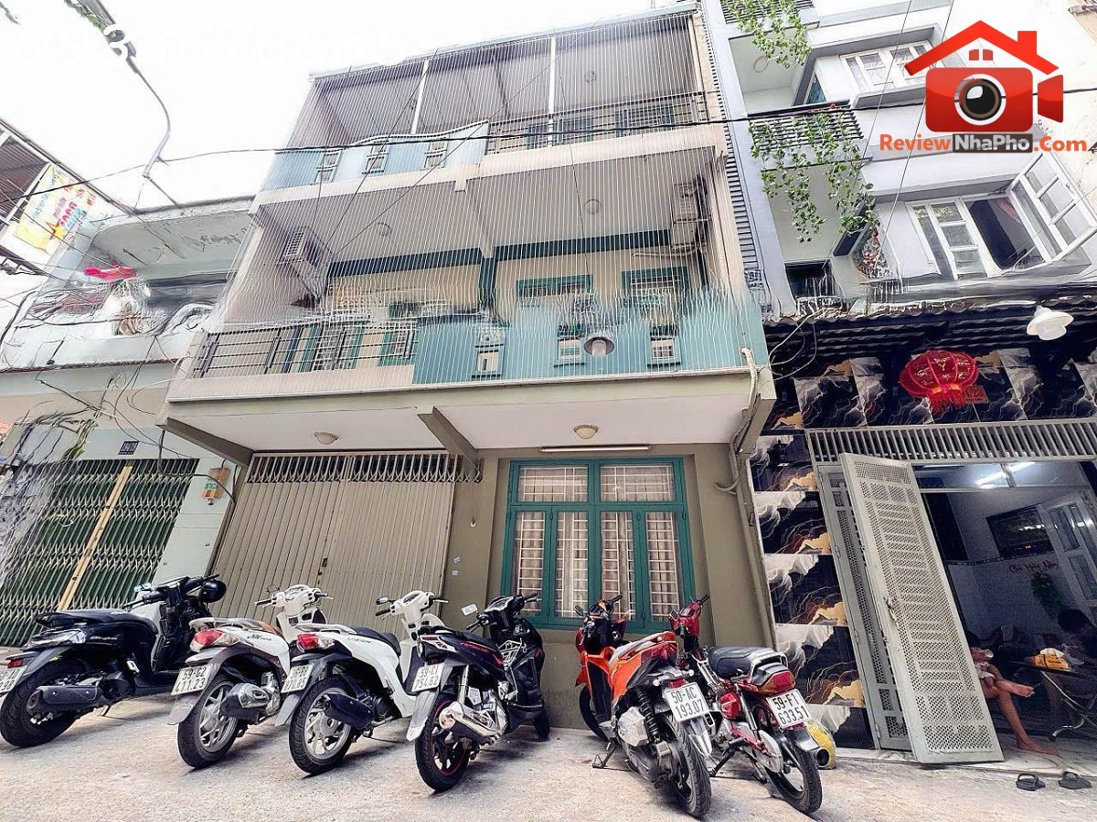 Nhà 4 tầng hẻm xe hơi 6m Võ Văn Tần, Quận 3 chỉ 14 tỷ