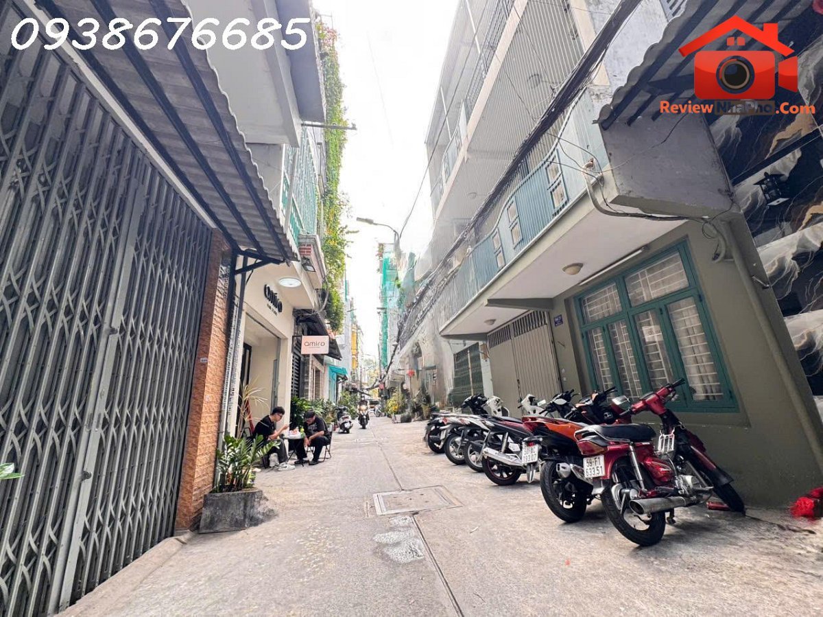Nhà 4 tầng hẻm xe hơi 6m Võ Văn Tần, Quận 3 chỉ 14 tỷ