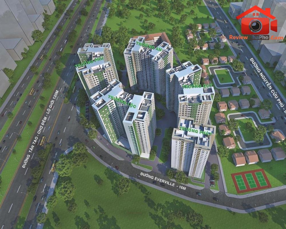 Review nhà phố Quận Bình Tân TP.HCM – Căn hộ Tecco Town mới