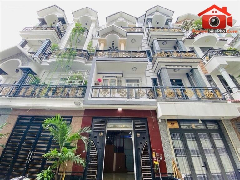 Review nhà phố 4 tầng tại Hương lộ 2, Bình Trị Đông A, Quận Bình Tân