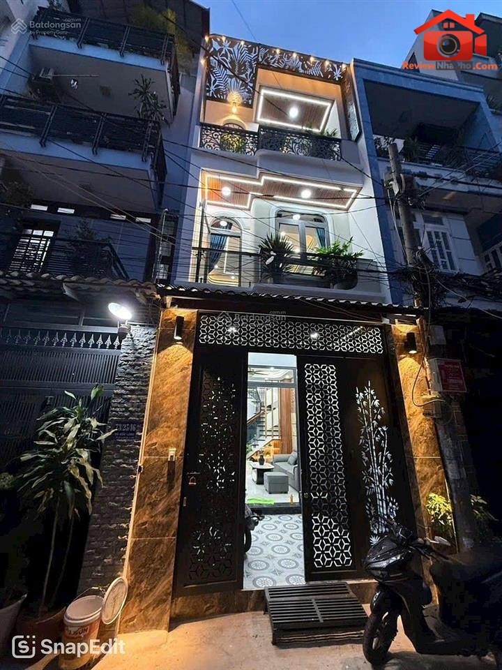 Review nhà phố Tân Hương, Phường Sơn Kỳ, Quận Tân Phú, TP.HCM – Nhà 4 phòng ngủ tiện nghi