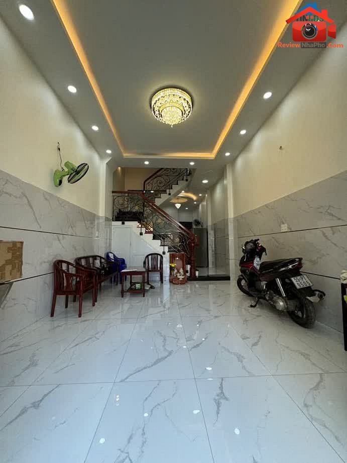 Review nhà phố Quận Bình Tân 4 tầng sổ hồng giá 5.5 tỷ