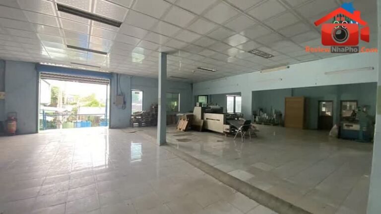 Review nhà phố quận Bình Tân TP.HCM – Bán xưởng sản xuất bao bì 1200m2 giá 73 tỷ