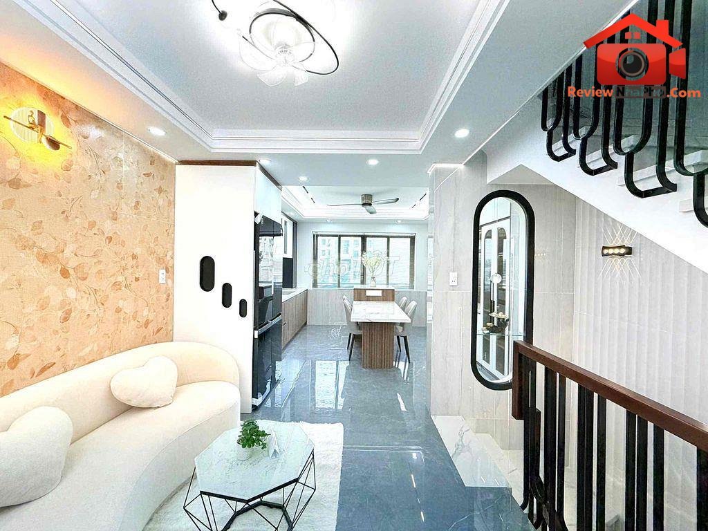 Review nhà phố Quận Bình Tân TP.HCM, 5 phòng ngủ, sổ hồng riêng