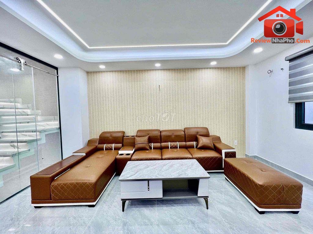 Review nhà phố Bình Hưng Hòa Quận Bình Tân TP.HCM 6.8 tỷ, 5PN