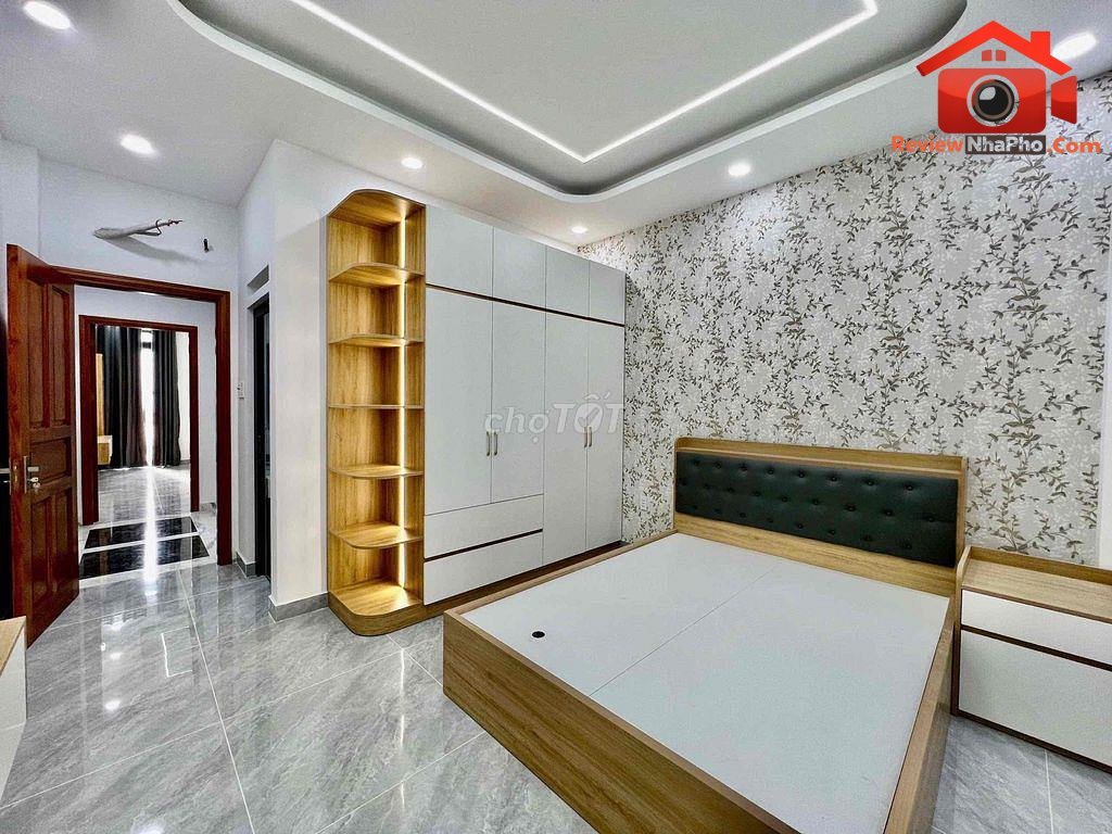 Review nhà phố Bình Hưng Hòa Quận Bình Tân TP.HCM 6.8 tỷ, 5PN