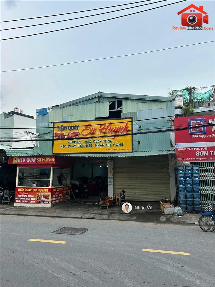 Review nhà phố mặt tiền kinh doanh đường Mã Lò Quận Bình Tân TP.HCM