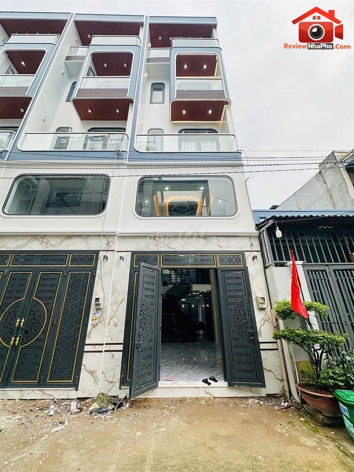 Review nhà phố 153 Đường Bình Thành, Phường Bình Hưng Hoà B, Quận Bình Tân, TP.HCM giá 6.6 tỷ