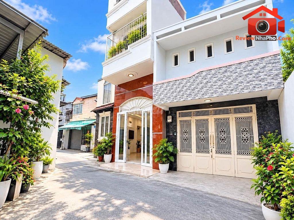 Review nhà phố Quận Tân Phú, TP.HCM – 85m2 – Giá 8.4 tỷ