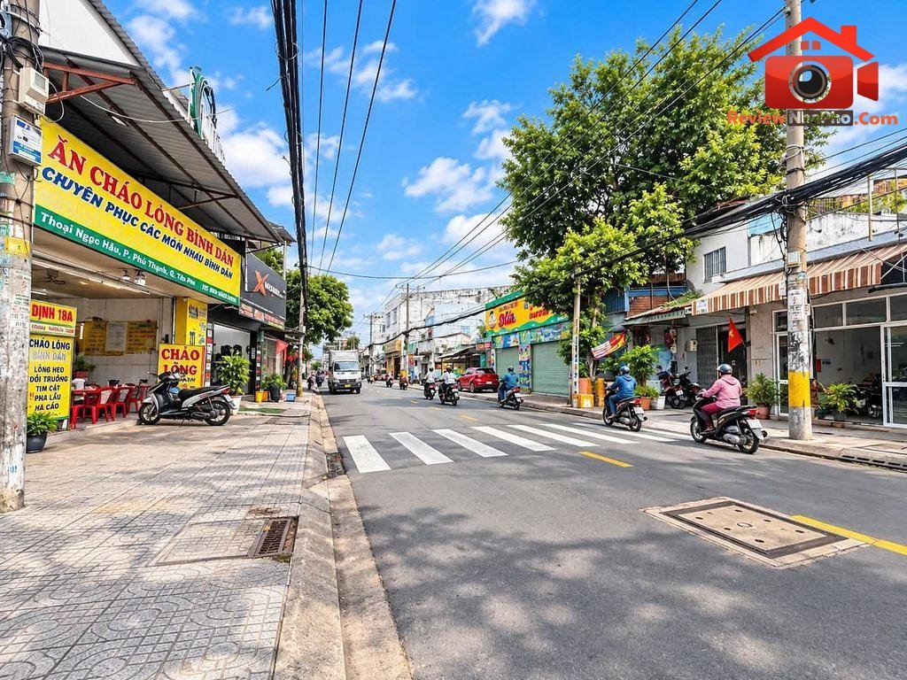 Review nhà phố Quận Tân Phú, TP.HCM – 85m2 – Giá 8.4 tỷ