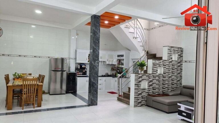 Review nhà phố Quận Tân Phú – TP.HCM, 3 phòng ngủ, giá 6.89 tỷ