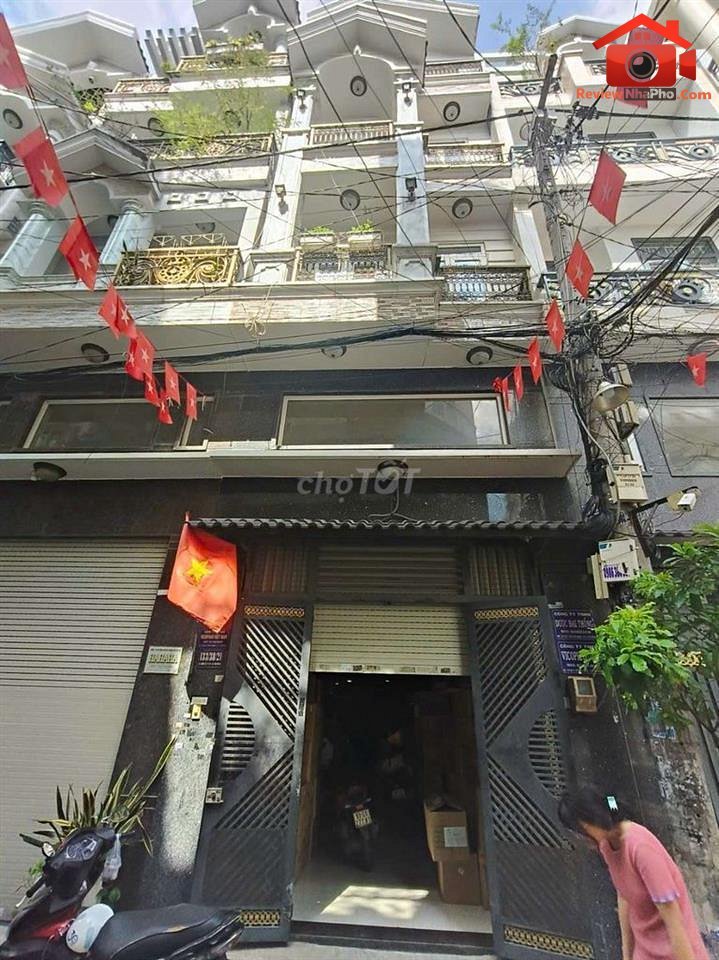Review nhà phố Quận Tân Bình TP.HCM: 56m2, 5 tầng giá 8.9 tỷ