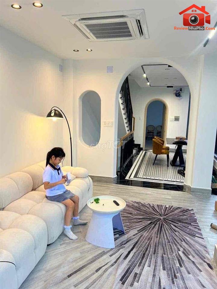 Review nhà phố Quận Tân Phú TP.HCM: Biệt thự 2 mặt tiền hiện đại giá 14.5 tỷ