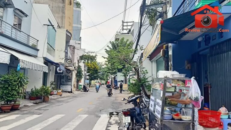 Review nhà phố Quận Tân Phú TP.HCM 59m² giá 6 tỷ hẻm xe hơi