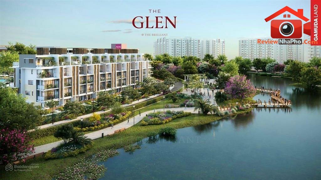 Review nhà phố The Glen Celadon City Quận Tân Phú TP.HCM với diện tích 299m2