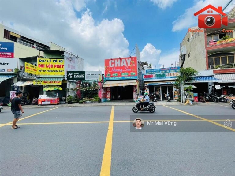 Review nhà phố mặt tiền đường Vườn Lài Phú Thọ Hòa Quận Tân Phú TP.HCM