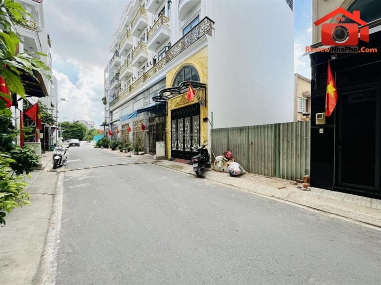 Review nhà phố Quận Bình Tân TP.HCM, đất 55m2 giá 5.8 tỷ