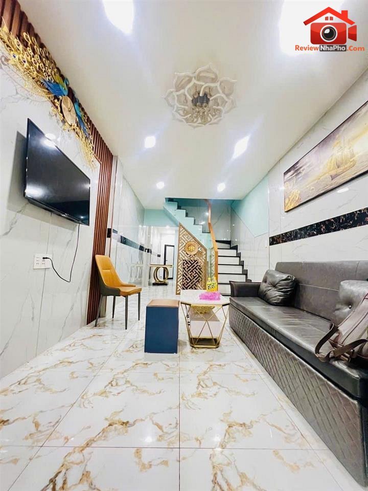 Review nhà phố Bình Hưng Hòa B quận Bình Tân TP.HCM giá 3.75 tỷ 41m2