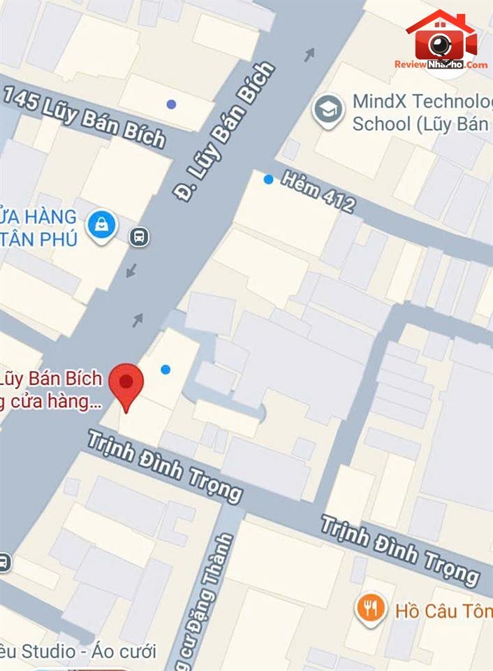 Review nhà phố mặt tiền Trịnh Đình Trọng, Tân Phú,… – Bán nhà mặt phố Quận Tân Phú – TP Hồ Chí Minh giá 10 – 20 tỷ