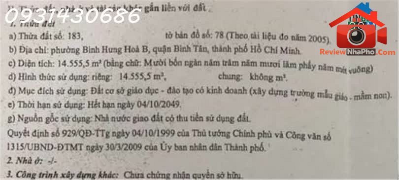 Review nhà phố Tân Bình TP.HCM – Chuyển nhượ… – Bán nhà mặt phố Quận Tân Bình – TP Hồ Chí Minh giá BÁN Trên 80 tỷ