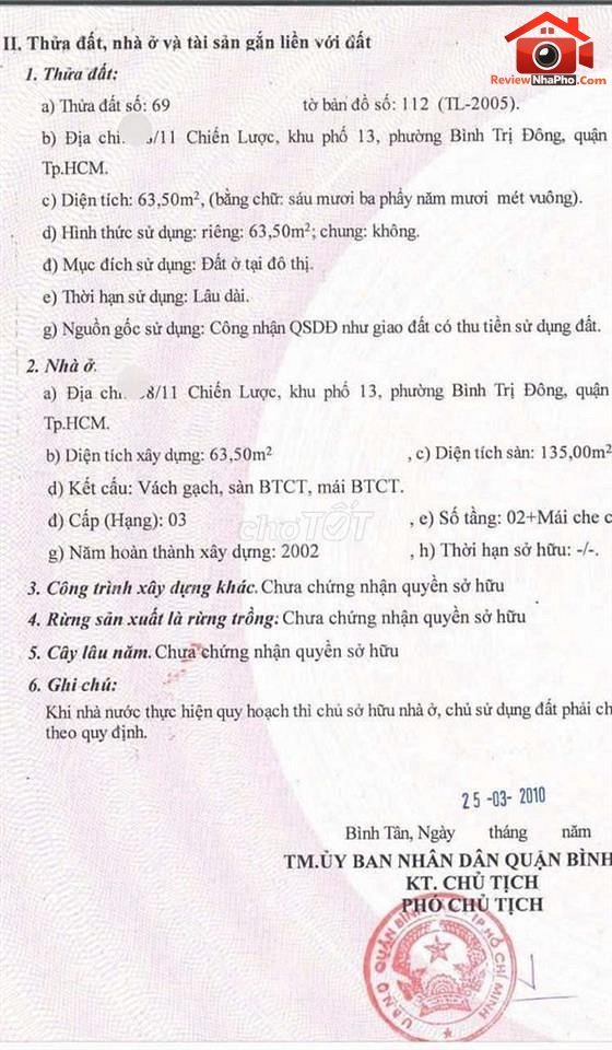 Review nhà phố Chiến Lược Bình Trị Đông Quận Bình Tân TP.HCM – Giá 5.8 tỷ
