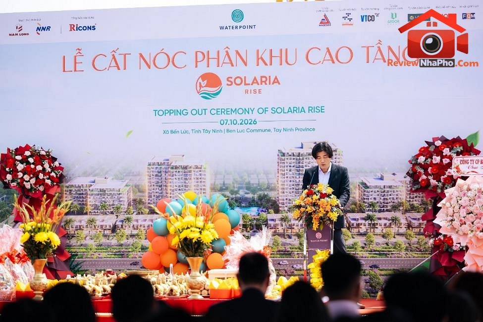 Chính thức cất nóc Solaria Rise – đánh dấu cột mốc tiến độ mới tại Waterpoint- Ảnh 2. Chính thức cất nóc Solaria Rise – đánh dấu cột mốc tiến độ mới tại Waterpoint- Ảnh 2.