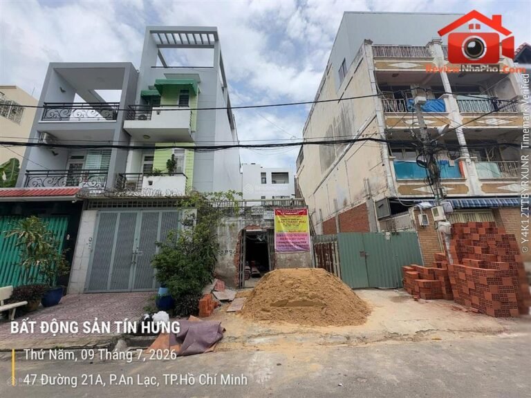 Review nhà phố Bình Trị Đông B, Quận Bình Tân, TP.HCM giá 7.75 tỷ, diện tích 90 m2