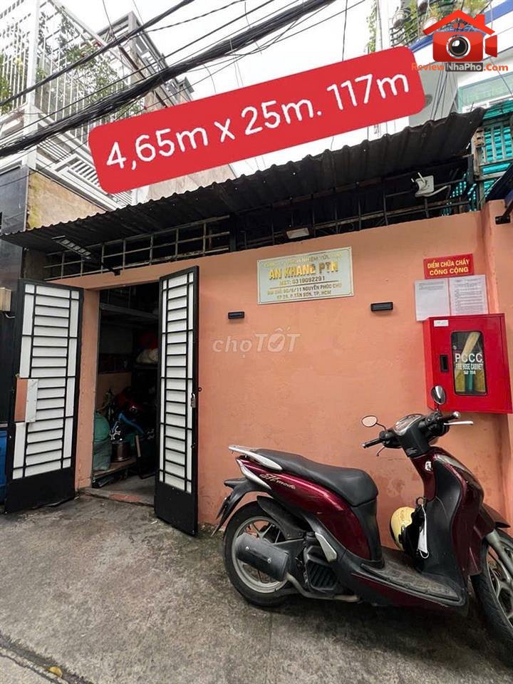Review nhà phố Nguyễn Phúc Chu Quận Tân Bình 6 tỷ 117m2