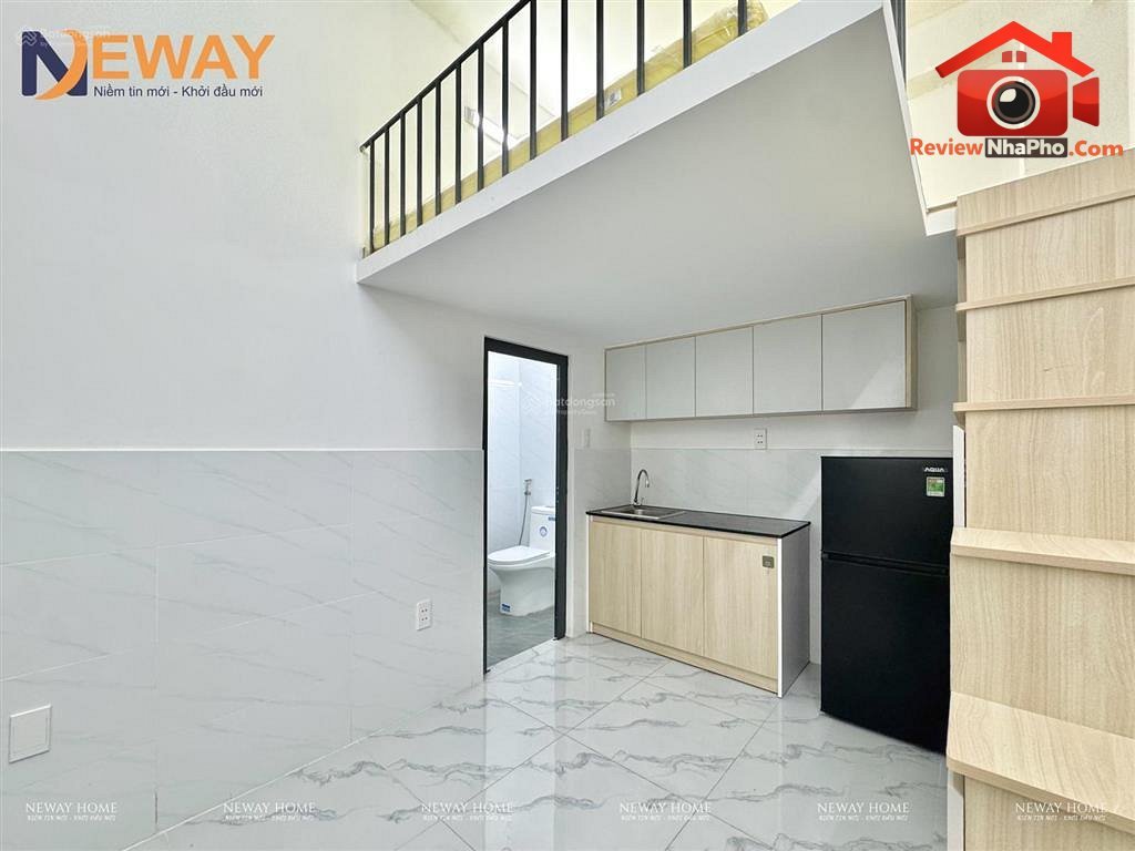Review nhà phố Quận Tân Phú TP.HCM – Căn hộ dịch vụ duplex 30m2 giá 4.6 triệu