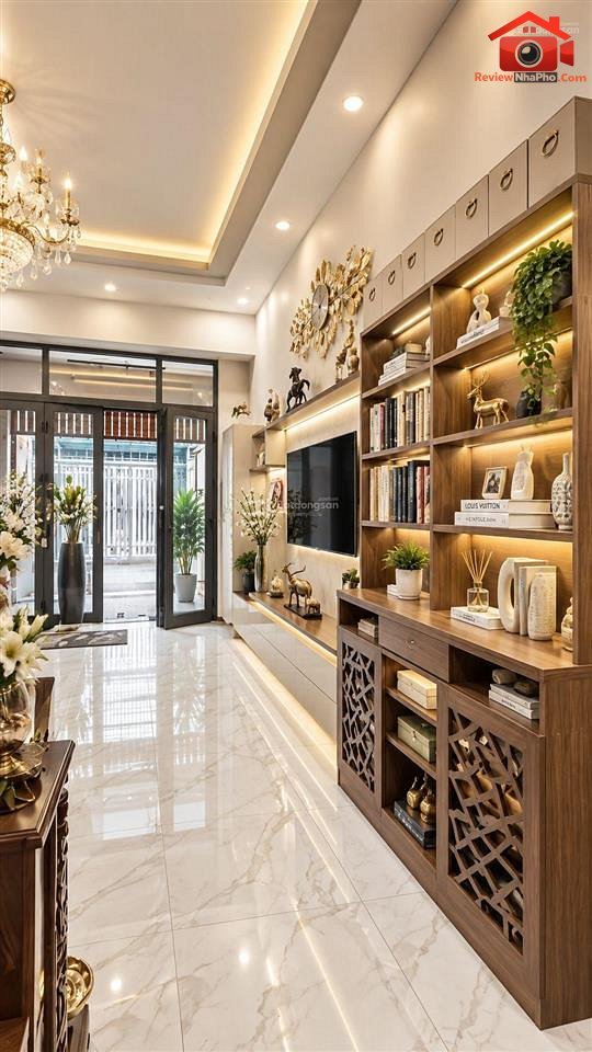 Review nhà phố 5 tầng hẻm rộng tại Phú Thạnh Quận Tân Phú TP.HCM giá 9.9 tỷ