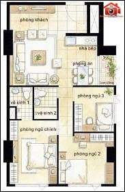 Review nhà phố Quận Bình Tân TP.HCM căn hộ Hoàng Kim Thế Gia 83m² giá 2.6 tỷ