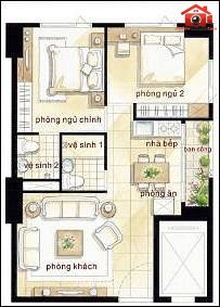 Review nhà phố Quận Bình Tân TP.HCM căn hộ Hoàng Kim Thế Gia 83m² giá 2.6 tỷ