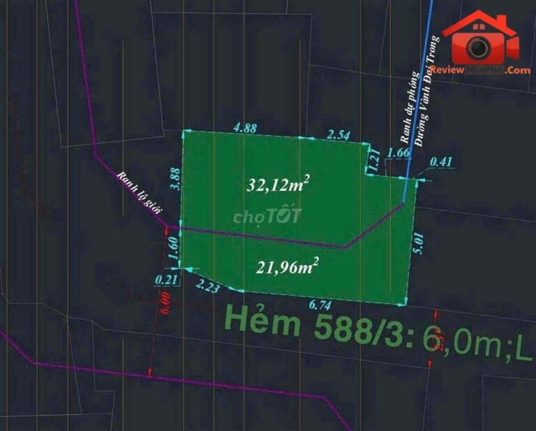 Review nhà phố Quận Bình Tân 4.35 tỷ – 50m2