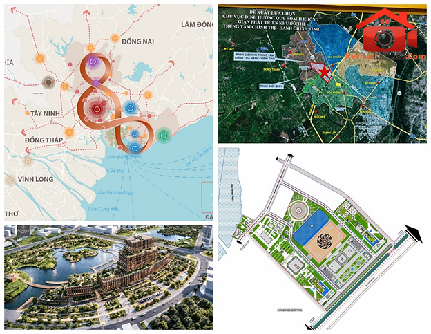 Phân tích quy hoạch trung tâm hành chính TP.HCM, Đồng Nai, Tây Ninh