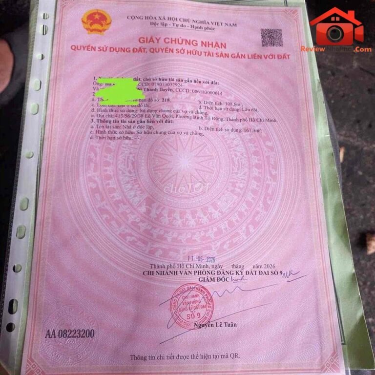 Review nhà phố 413/56/29, Lê Văn Quới, Bình Trị Đông A, Quận Bình Tân TP.HCM