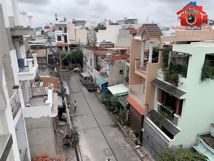 Review nhà phố 4 tầng đường Miếu Bình Đông, Bình Tân chỉ 8.3 tỷ