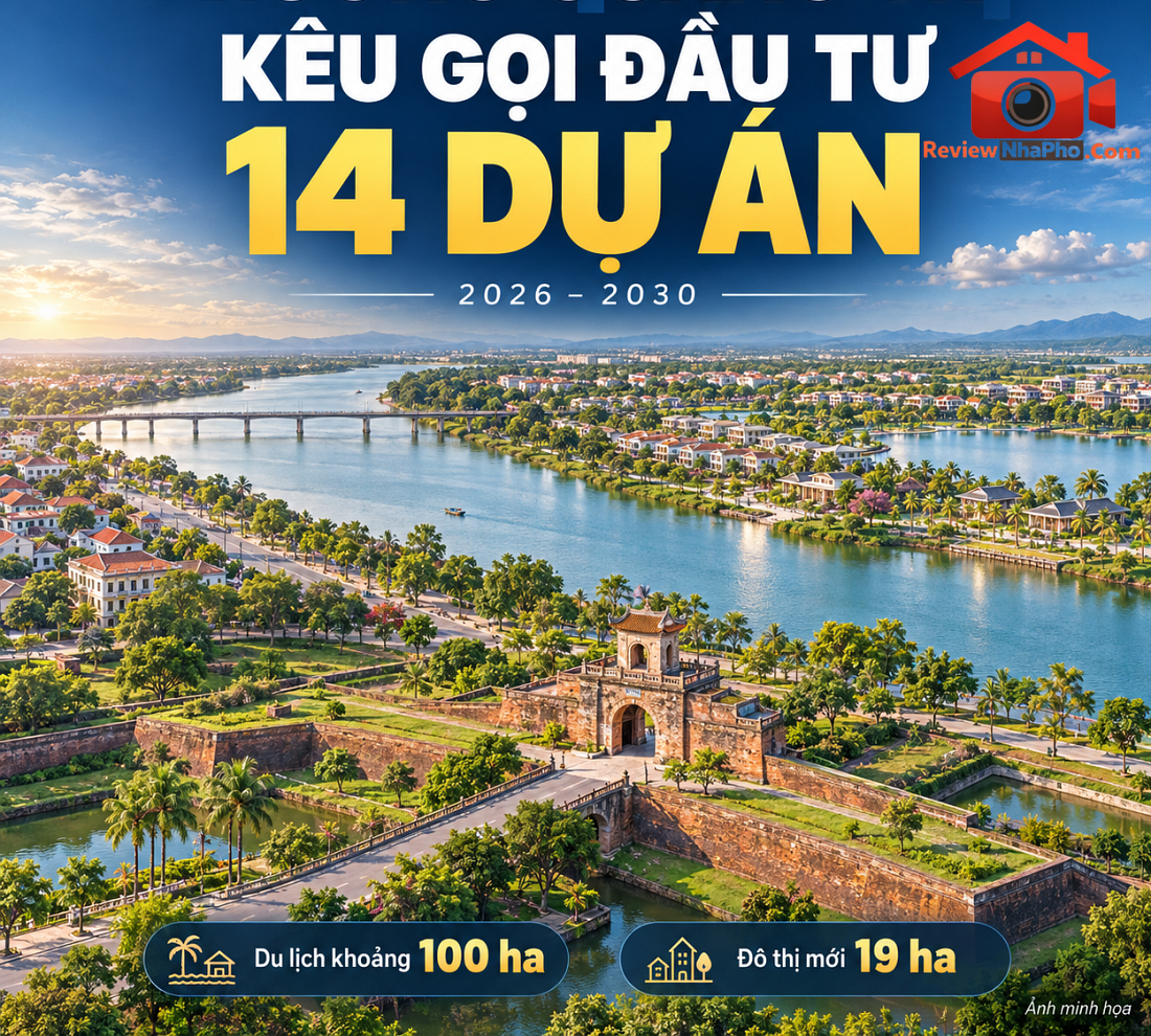 Quảng Trị kêu gọi đầu tư 14 dự án tại phường mới