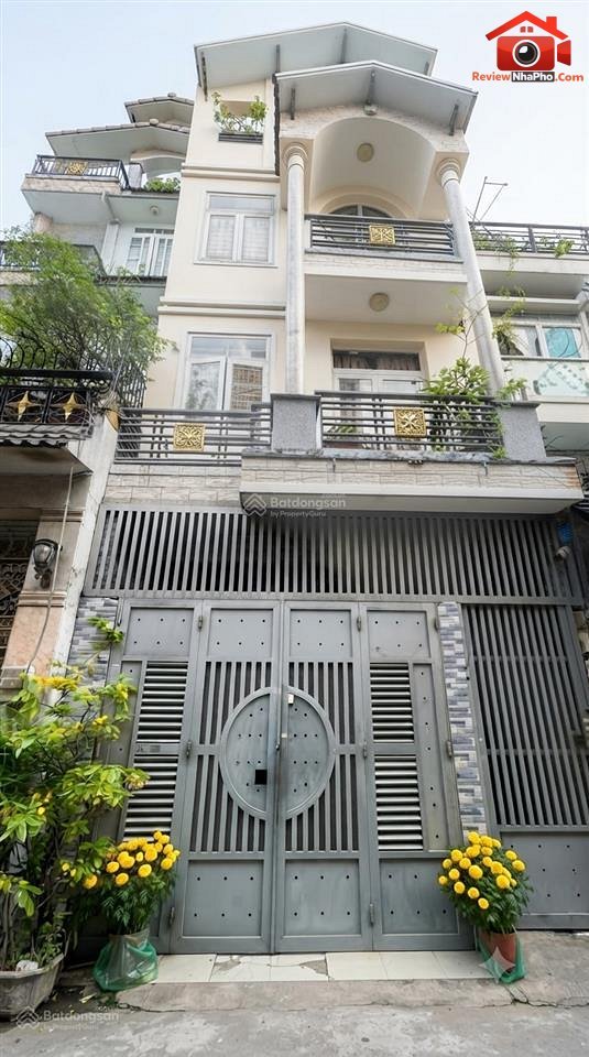 Review nhà phố Quận Tân Phú, TP.HCM – Nhà 2 mặt hẻm gần công viên
